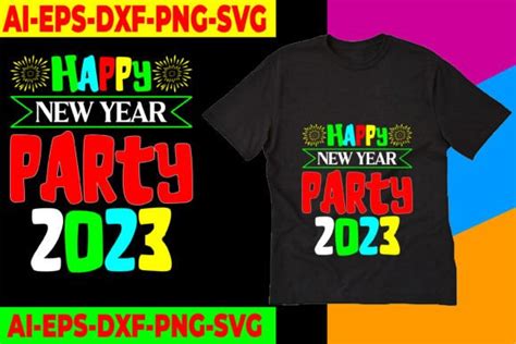 Happy New Year Party 2023 Graphic by Antorgraphics78 · Creative Fabrica