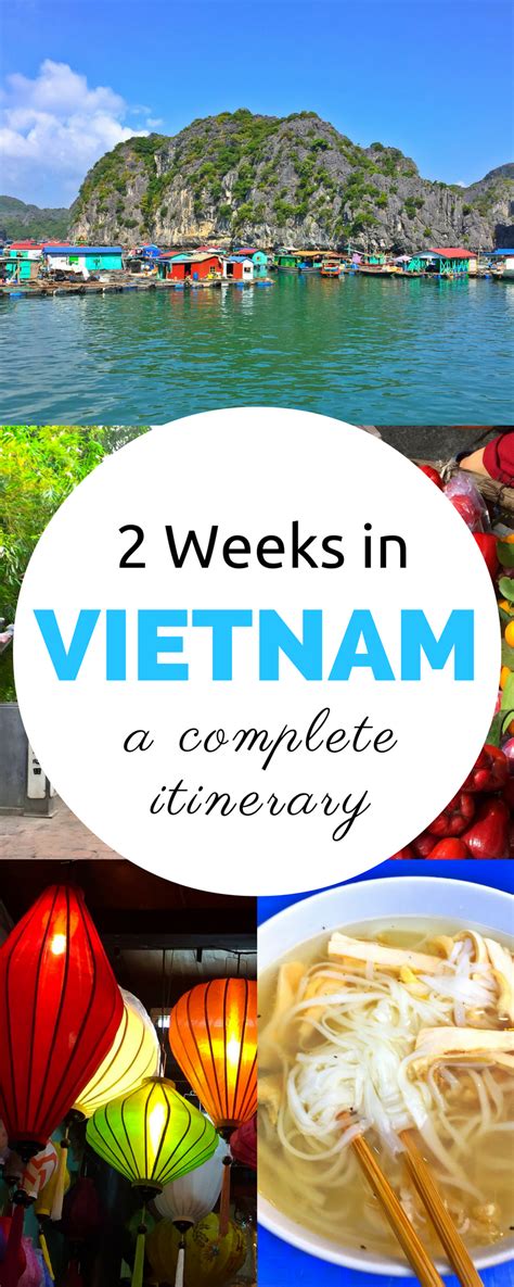 A 2 Week Vietnam Itinerary: A Complete First-Timer's Guide | Vietnam itinerary, Vietnam travel ...