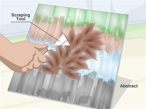 3 Ways to Do Paint Scrape Art - wikiHow