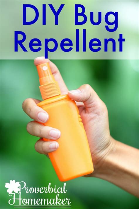 DIY Bug Repellent - Proverbial Homemaker