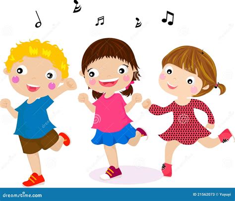 Featuring Dancing Kids stock illustration. Illustration of dance - 21562073