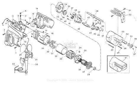 Milwaukee 6507 (Serial 631-431000) Milwaukee Sawzall Parts Parts ...