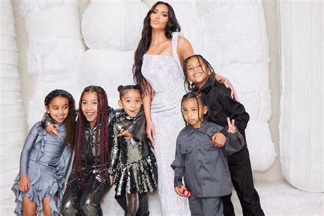 Kim Kardashian Celebrates Christmas with 4 Kids, Niece Dream: Photos