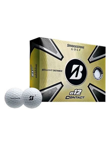 Bridgestone e12 Contact Golf Balls - 2023 - Mens | GolfBox