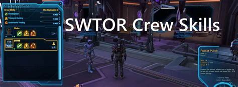 Guide to Crew Skills and Crafting in SWTOR | by Lisa Garcia | Medium