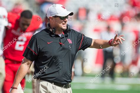 Houston Cougars Head Coach Tom Herman Editorial Stock Photo - Stock ...