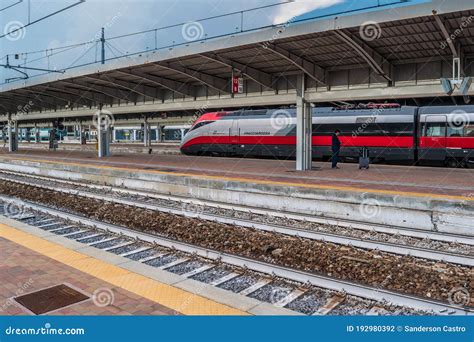 Venice Mestre Railway Station Platform in Mestre, Italy Editorial ...