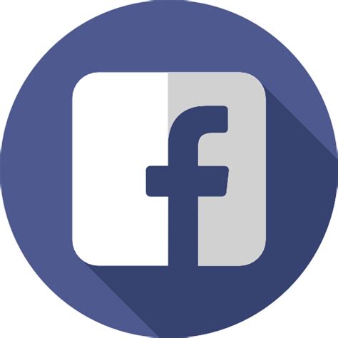 Facebook Flat Circular Flat icon