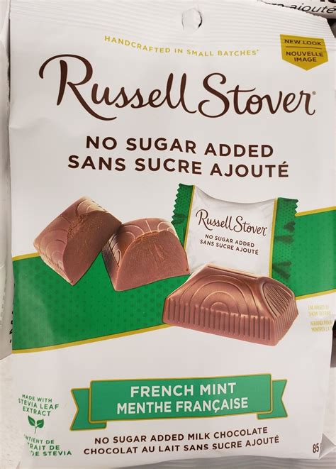 Russell Stover French Mint No Sugar Added Milk Chocolate 85 | Etsy