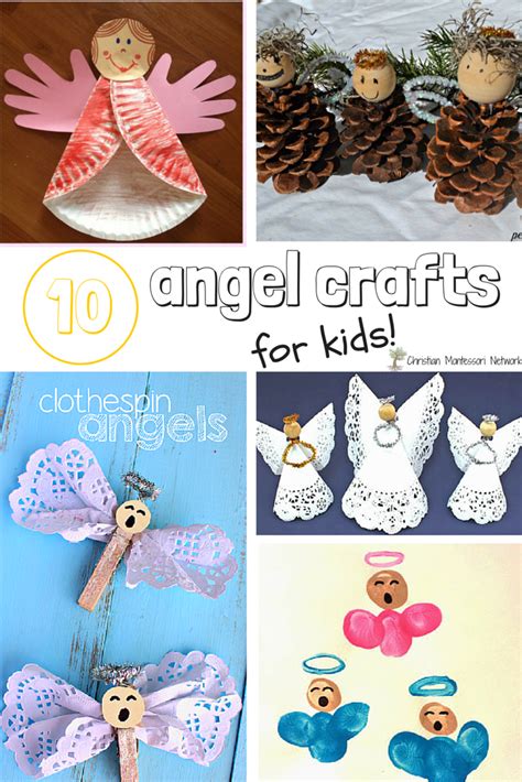 10 Angel Craft for Kids - Bible School Craft Ideas