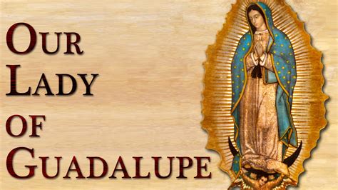 Catholic News World : Saint December 12 : Our Lady of Guadalupe : #Guadelupe Miracle Image