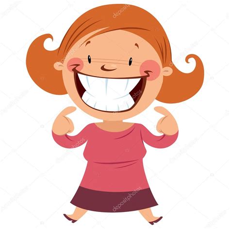 mujer feliz sonriendo mostrando su sonrisa y los dientes — Archivo ...