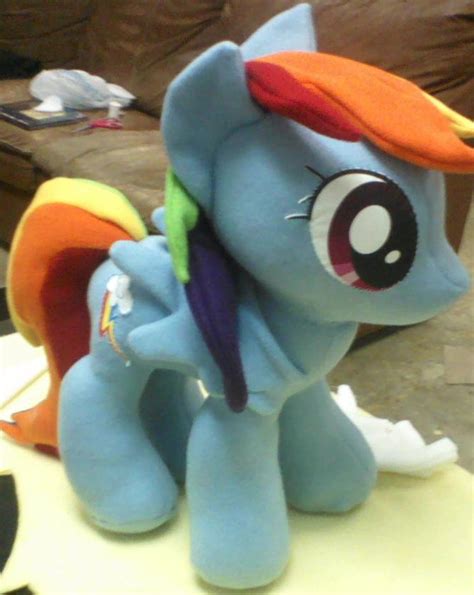 Rainbow Dash Plushie by ponydeath on DeviantArt