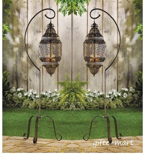 2024 Latest Outdoor Hanging Lanterns with Stand