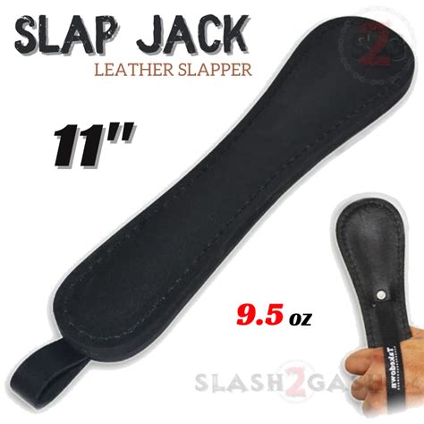 Slap Jack Self Defense Real Leather Slapper - Large 11 Inch – Slash2Gash