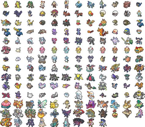 Pokemon Gba Sprites Gen 8 - Hakuchuumu