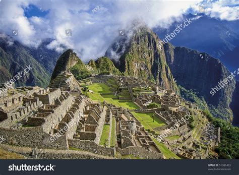 Historic Sanctuary Of Machu Picchu - Peru Stock Photo 51381403 ...