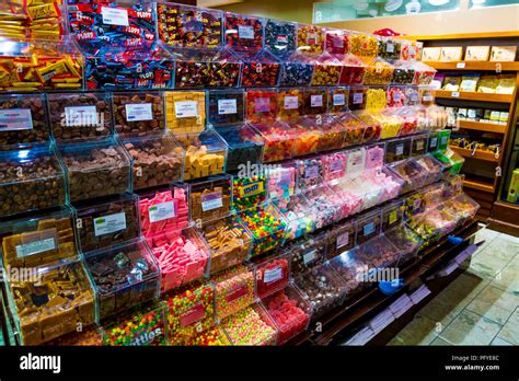 Pick 'n' mix candy, bulk confectionery at a shop (Stockholm, Sweden Stock Photo - Alamy