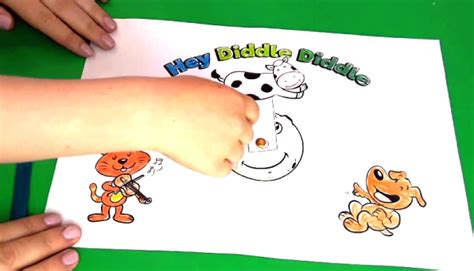 Hey Diddle Diddle – Printable Activity – 10 Minutes of Quality Time