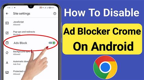 How To Disable Ad Blocker In Google Chrome On Android (2023) | Stop Ads ...