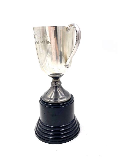 Vintage LOVING CUP TROPHY Philco Inspiration Silver Plated Two - Etsy