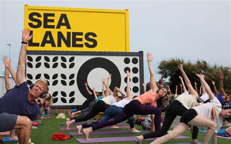 Sea Lanes swim and yoga pop-up is a go | Lifestyle | Brighton On The Inside