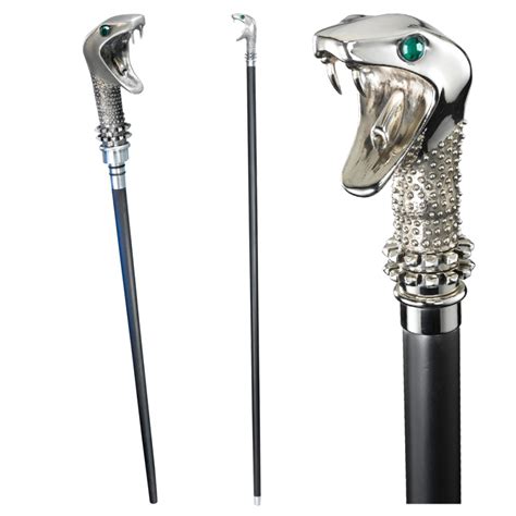 Film Replica - Lucius Malfoy`s Walking Stick | Harry Potter Collectibles | The Shop That Must ...