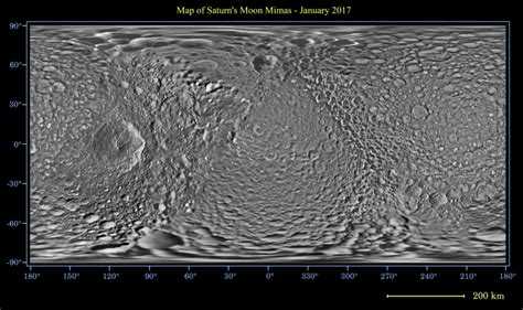 A new map of Mimas – Behind The Black – Robert Zimmerman