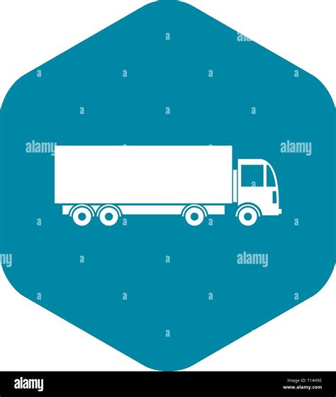 Truck icon, simple style Stock Vector Image & Art - Alamy