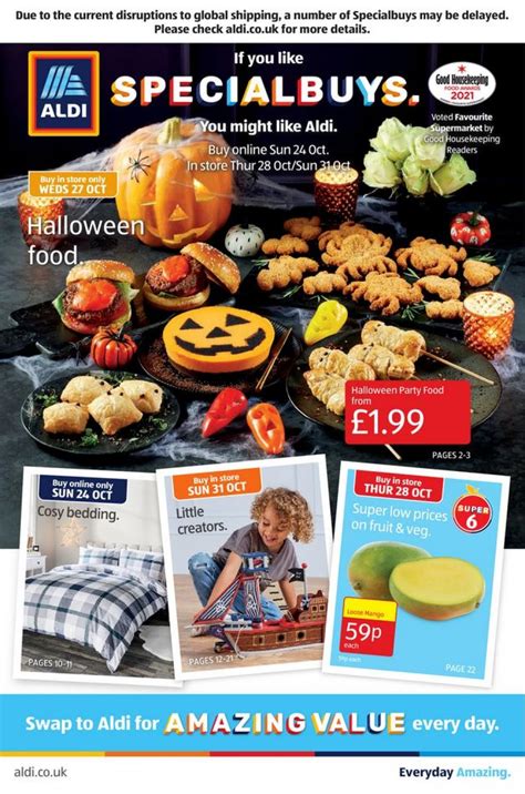 ALDI Offers 24 October 2021 | ALDI Special Offers Next Week | ALDI UK