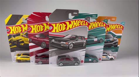 Hot Wheels Honda Civic Series Set of 5 – Mobile Garage HK