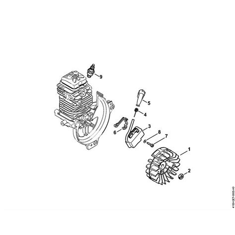 Stihl FS 131 R Brushcutter (FS 131 R) Parts Diagram, D IGNITION