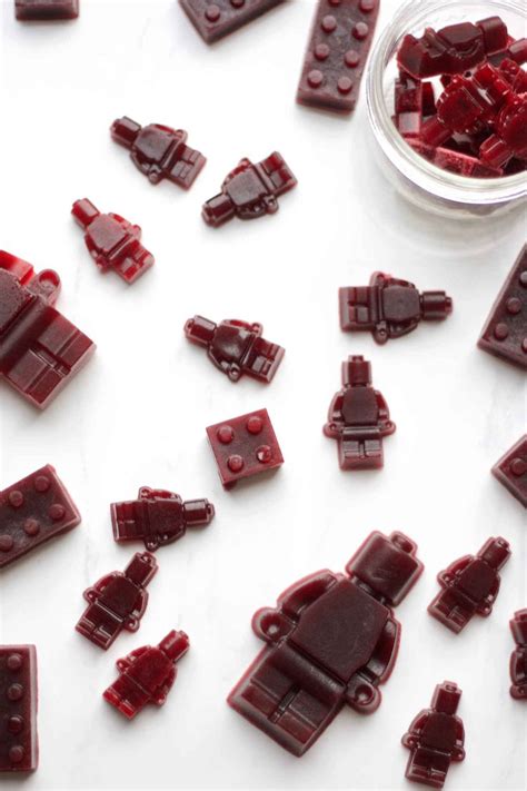 Healthy Gummy Lego Candy (Paleo, Whole30) | Yang's Nourishing Kitchen | Homemade fruit snacks ...