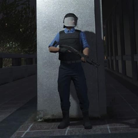 Black Mesa Security Guard fit (+ Badass Shotgunner Ver.) : r/GTAoutfits