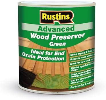 Rustins Wood Preserver Green 500ml : Amazon.co.uk: DIY & Tools