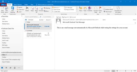 Email setup for outlook 2016 - commjza