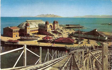 Saltair Roller Coaster - Stunning View of Great Salt Lake