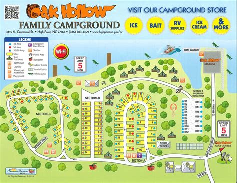 Oak Hollow Campground, High Point, North Carolina – Camping Wanderlust