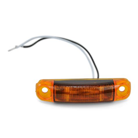 LED Boat Trailer Sidemarker Light Amber Submersible S18 -250