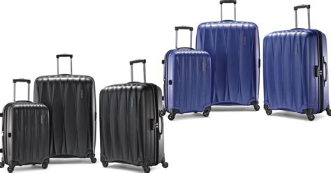 3-Piece American Tourister Hardside Spinner Luggage Set $168 Shipped ...