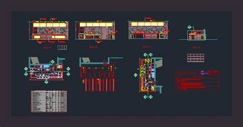 Small Coffee Shop DWG Plan for AutoCAD • Designs CAD