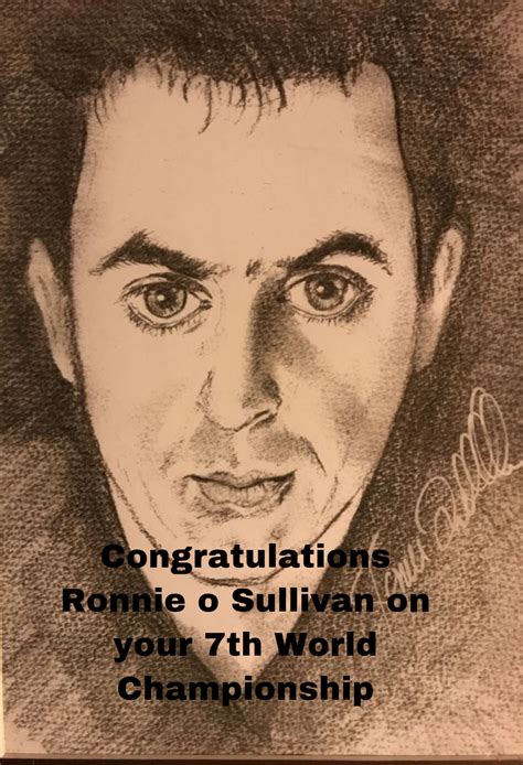 Congratulations Ronnie o Sullivan by tempelsastormnumber1 on DeviantArt