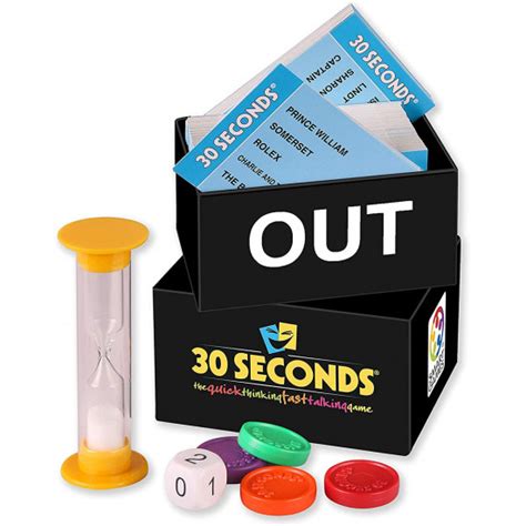 30 Seconds Board Game Senior - Kidsalot - Play more, pay less!