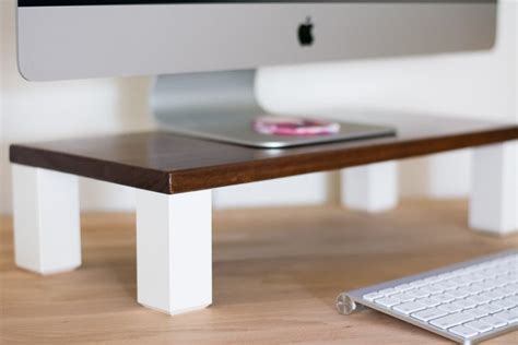 Make an Easy DIY Monitor Stand | By Brittany Goldwyn | Live Creatively