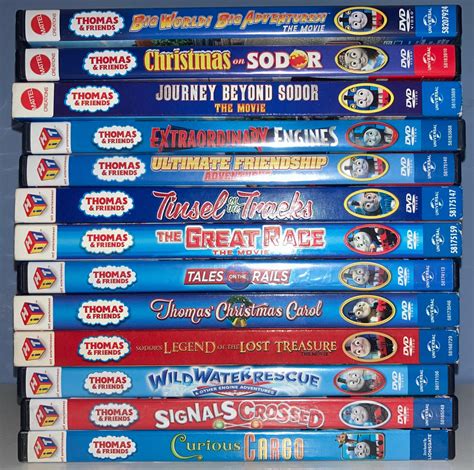 My Thomas DVD Collection by NickBurbank579 on DeviantArt