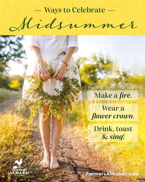 When and What is Midsummer? - Farmers' Almanac