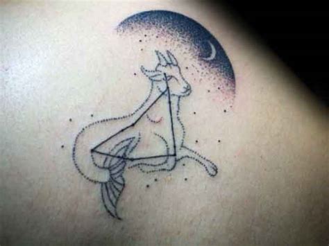 25 Capricorn Constellation Tattoo Designs, Ideas and Meanings for ...