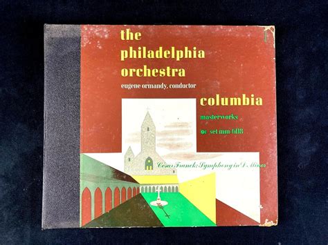 The Philadelphia Orchestra Cesar Franck: Symphony in D Minor Record ...