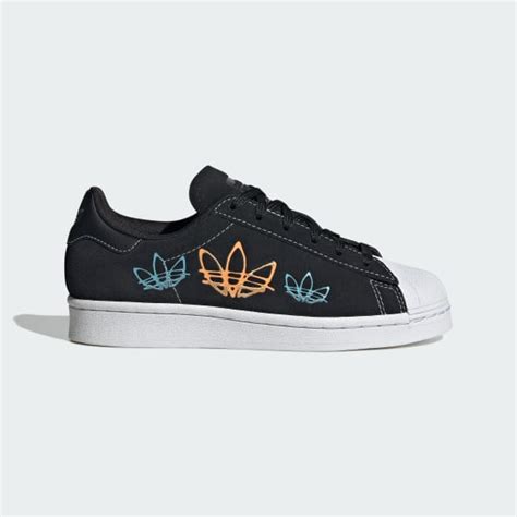 adidas Superstar Shoes Kids - Black | Free Shipping with adiClub ...