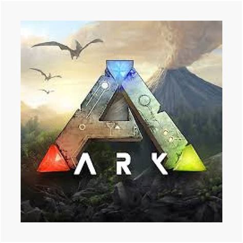 "Ark Survival Evolved Logo " Photographic Print for Sale by Alfi-Red | Redbubble